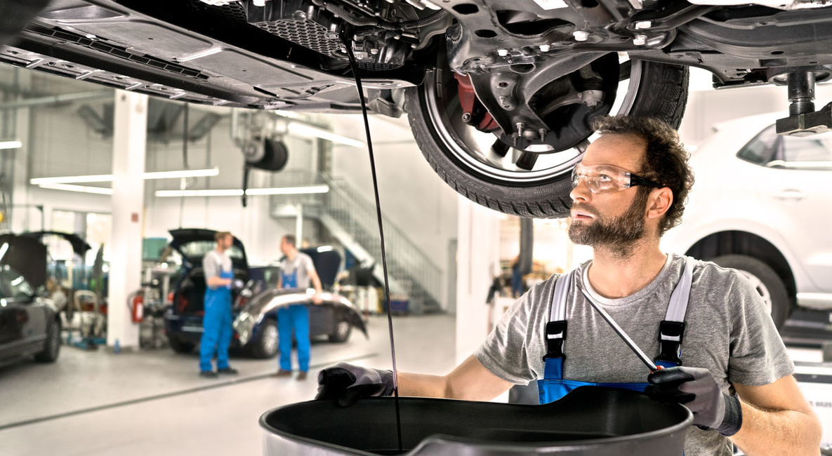 Menjava olja - servis SEAT - Porsche Verovškova